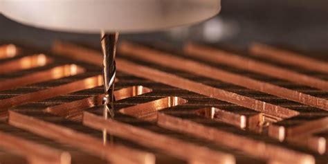 cnc milling copper part|copper machining tips.